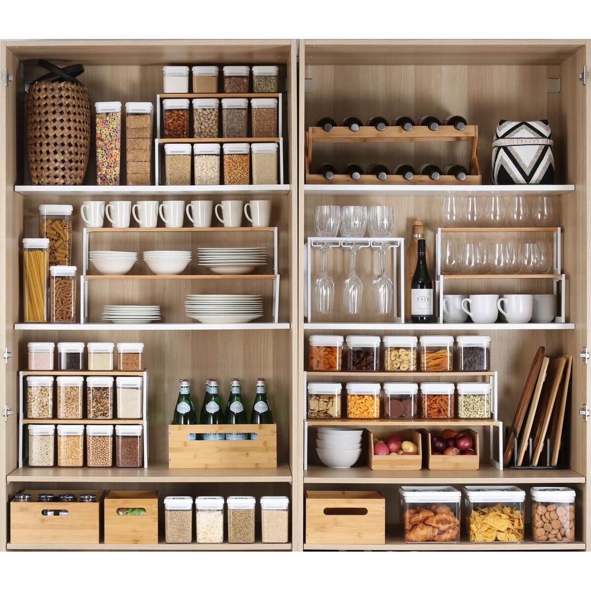 Pantry Shelves & Kitchen Bins