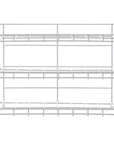 3 Tier Can Rack White - KITCHEN - Shelves and Racks - Soko and Co