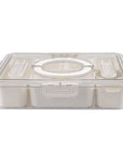 7 Compartment Portable Grazing and Charcuterie Box - LIFESTYLE - Picnic - Soko and Co