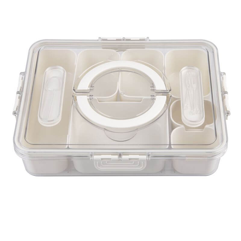 7 Compartment Portable Grazing and Charcuterie Box - LIFESTYLE - Picnic - Soko and Co