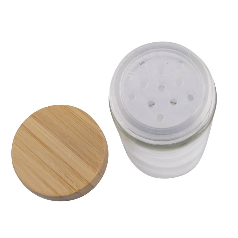 85mL Glass Spice Jar with Bamboo Lid - KITCHEN - Food Containers - Soko and Co