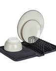 Ari Dish Draining Board Graphite - KITCHEN - Dish Racks and Mats - Soko and Co