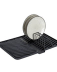 Ari Dish Draining Board Graphite - KITCHEN - Dish Racks and Mats - Soko and Co