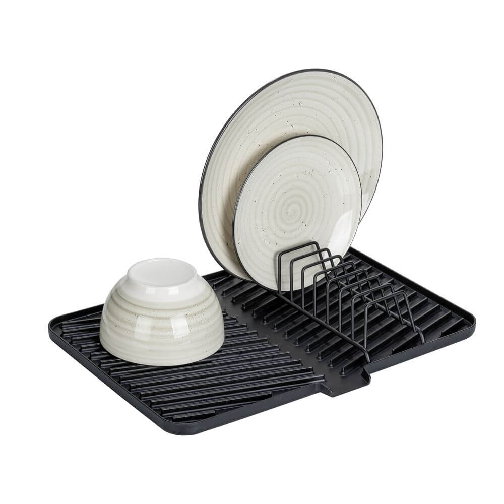 Ari Dish Draining Board Graphite - KITCHEN - Dish Racks and Mats - Soko and Co