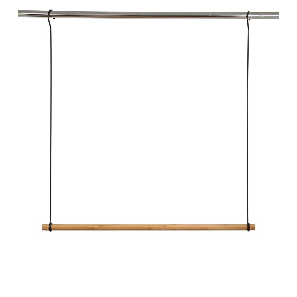 Bamboo Wardrobe Double Hanging Clothes Rail - WARDROBE - Storage - Soko and Co