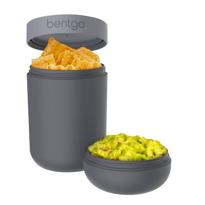 Bentgo Divided Snack Cup 590mL Dark Grey - LIFESTYLE - Lunch - Soko and Co