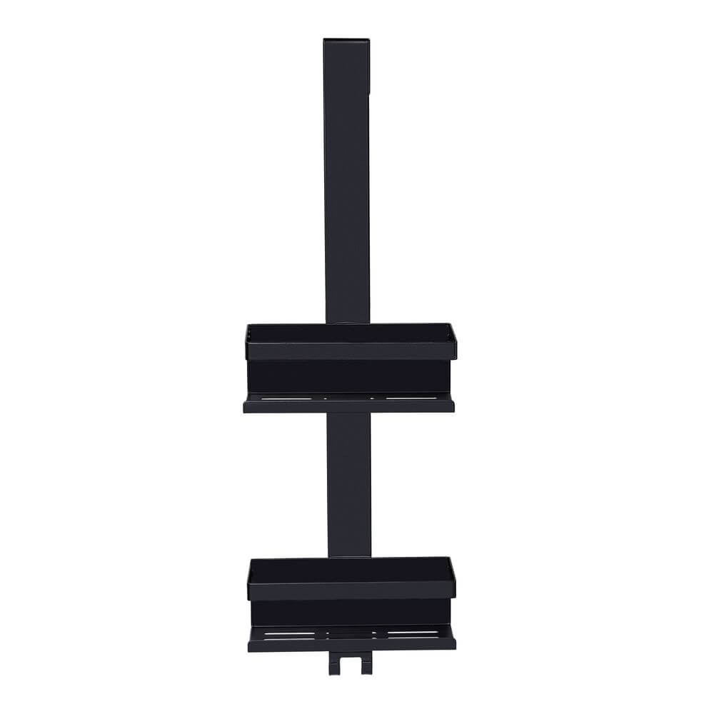 Bria Over Door Shower Caddy 2 Tier Black - BATHROOM - Shower Caddies - Soko and Co