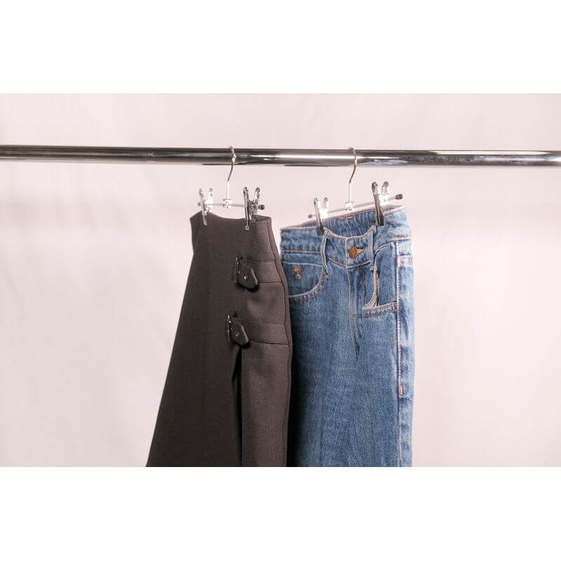 Clip-On Skirt and Pants Hanger 5 Pack - WARDROBE - Clothes Hangers - Soko and Co