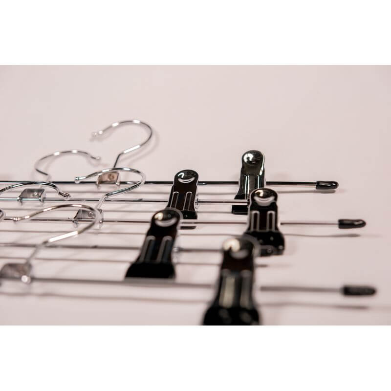Clip-On Skirt and Pants Hanger 5 Pack - WARDROBE - Clothes Hangers - Soko and Co