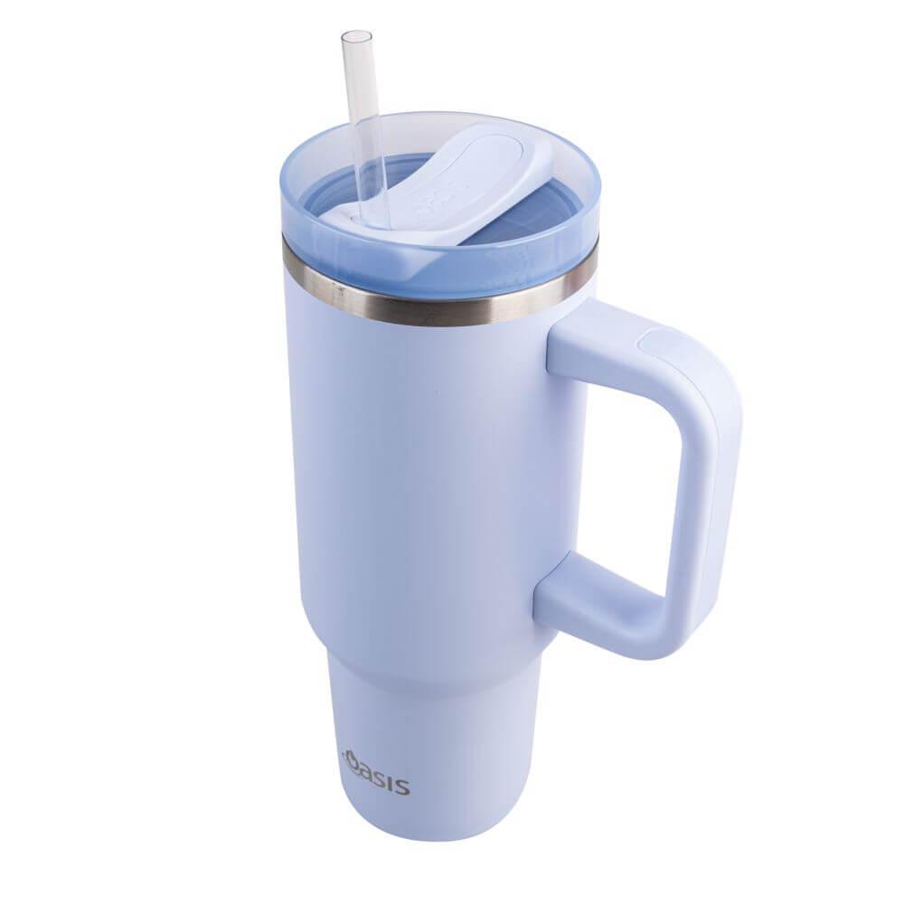 Commuter 1.2L Insulated Tumbler with Straw Periwinkle - LIFESTYLE - Water Bottles - Soko and Co