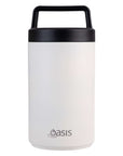 Double Wall Insulated Food Flask 700mL White Alabaster - LIFESTYLE - Lunch - Soko and Co
