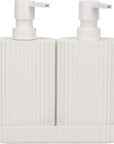 Eco Basics Wash Station Duo White - BATHROOM - Soap Dispensers and Trays - Soko and Co