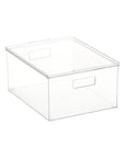 Everything Organiser Clear Box With Lid Medium - HOME STORAGE - Plastic Boxes - Soko and Co