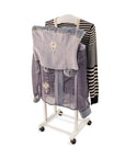 Fiore Clothes Valet Stand White - WARDROBE - Garment Racks - Soko and Co