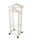 Fiore Clothes Valet Stand White - WARDROBE - Garment Racks - Soko and Co