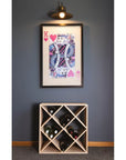 Florence 12 Section Pine Wine Rack - WINE - Wine Racks - Soko and Co
