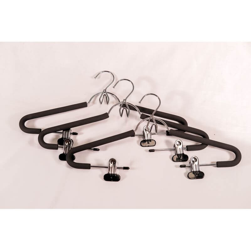 Foam Shirt Hanger with Clips 3 Pack - WARDROBE - Clothes Hangers - Soko and Co