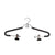 Foam Shirt Hanger with Clips 3 Pack - WARDROBE - Clothes Hangers - Soko and Co