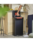 Joseph Joseph 30L Titan Trash Compactor Kitchen Bin Black - KITCHEN - Bins - Soko and Co