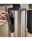 Joseph Joseph Arc 10L Bin Stainless Steel - KITCHEN - Bins - Soko and Co