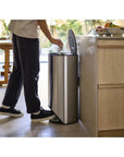 Joseph Joseph Arc 30L Bin Stainless Steel - KITCHEN - Bins - Soko and Co