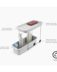 Joseph Joseph Cupboardstore 2-Tier Undersink Caddy - KITCHEN - Organising Containers - Soko and Co