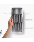 Joseph Joseph Drawerstore 2-Tier Knife Organiser - KITCHEN - Cutlery Trays - Soko and Co