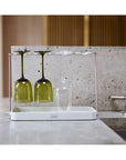 Joseph Joseph Drysmart Wine Glass Drying Rack - KITCHEN - Dish Racks and Mats - Soko and Co