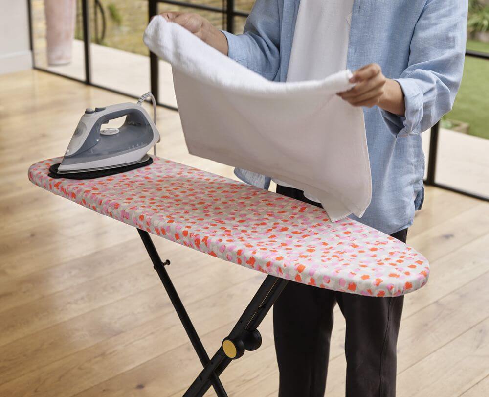 Joseph Joseph Glide Compact Ironing Board Peach Blossom - LAUNDRY - Ironing - Soko and Co