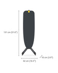 Joseph Joseph Glide Compact Plus Ironing Board Black & Blue Dots - LAUNDRY - Ironing - Soko and Co