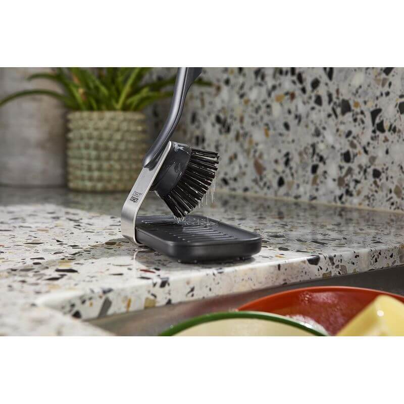 Joseph Joseph SinkTech Dish Brush & Sponge Set with Stand - KITCHEN - Sink - Soko and Co