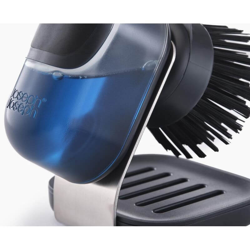 Joseph Joseph SinkTech Soap-Dispensing Palm Brush With Stand - KITCHEN - Sink - Soko and Co