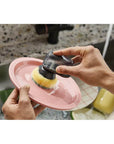 Joseph Joseph SinkTech Soap-Dispensing Palm Brush With Stand - KITCHEN - Sink - Soko and Co