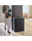 Joseph Joseph Tota Luxe 90L Twin Divided Laundry Basket Black - LAUNDRY - Hampers - Soko and Co