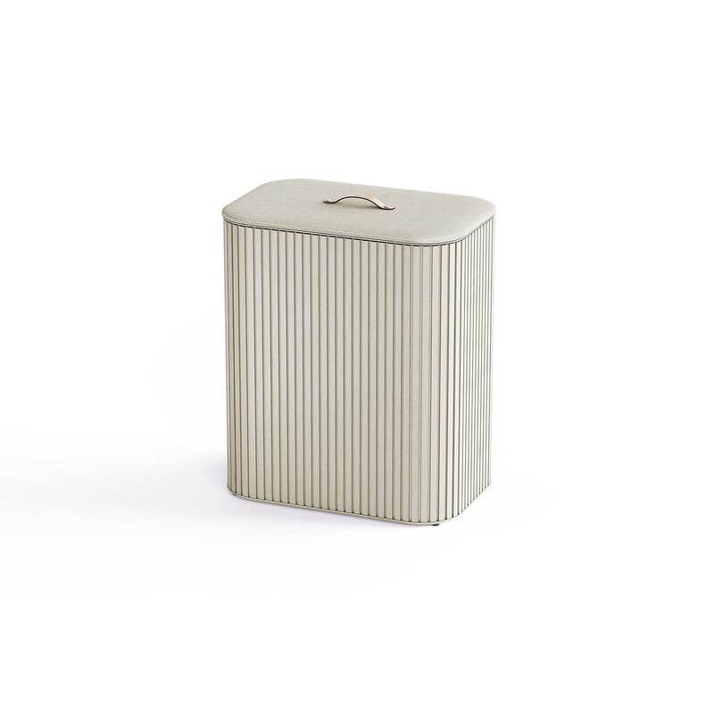 Joseph Joseph Tota Luxe 90L Twin Divided Laundry Basket Ecru - LAUNDRY - Hampers - Soko and Co