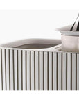Joseph Joseph Tota Luxe 90L Twin Divided Laundry Basket Ecru - LAUNDRY - Hampers - Soko and Co