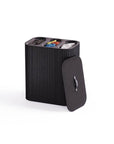 Joseph Joseph Tota Trio Luxe 90L Divided Laundry Basket Black - LAUNDRY - Hampers - Soko and Co
