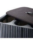 Joseph Joseph Tota Trio Luxe 90L Divided Laundry Basket Black - LAUNDRY - Hampers - Soko and Co