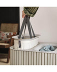 Joseph Joseph Tota Trio Luxe 90L Divided Laundry Basket Ecru - LAUNDRY - Hampers - Soko and Co