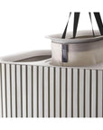 Joseph Joseph Tota Trio Luxe 90L Divided Laundry Basket Ecru - LAUNDRY - Hampers - Soko and Co