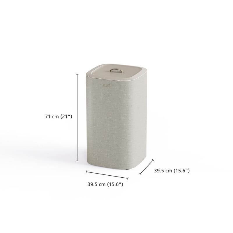 Joseph Joseph Tota Uno 60L Laundry Basket Ecru - LAUNDRY - Hampers - Soko and Co