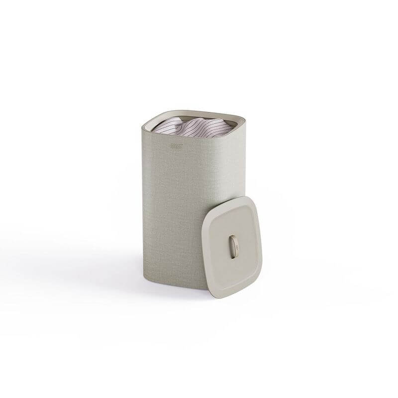 Joseph Joseph Tota Uno 60L Laundry Basket Ecru - LAUNDRY - Hampers - Soko and Co