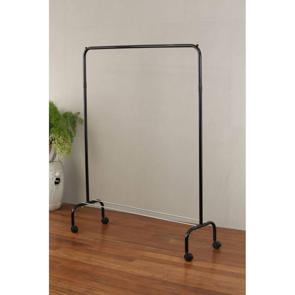 Large Heavy Duty Clothes Rack Black - WARDROBE - Garment Racks - Soko and Co