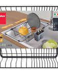 Lava Over-the-Sink Dish Rack Black - KITCHEN - Dish Racks and Mats - Soko and Co