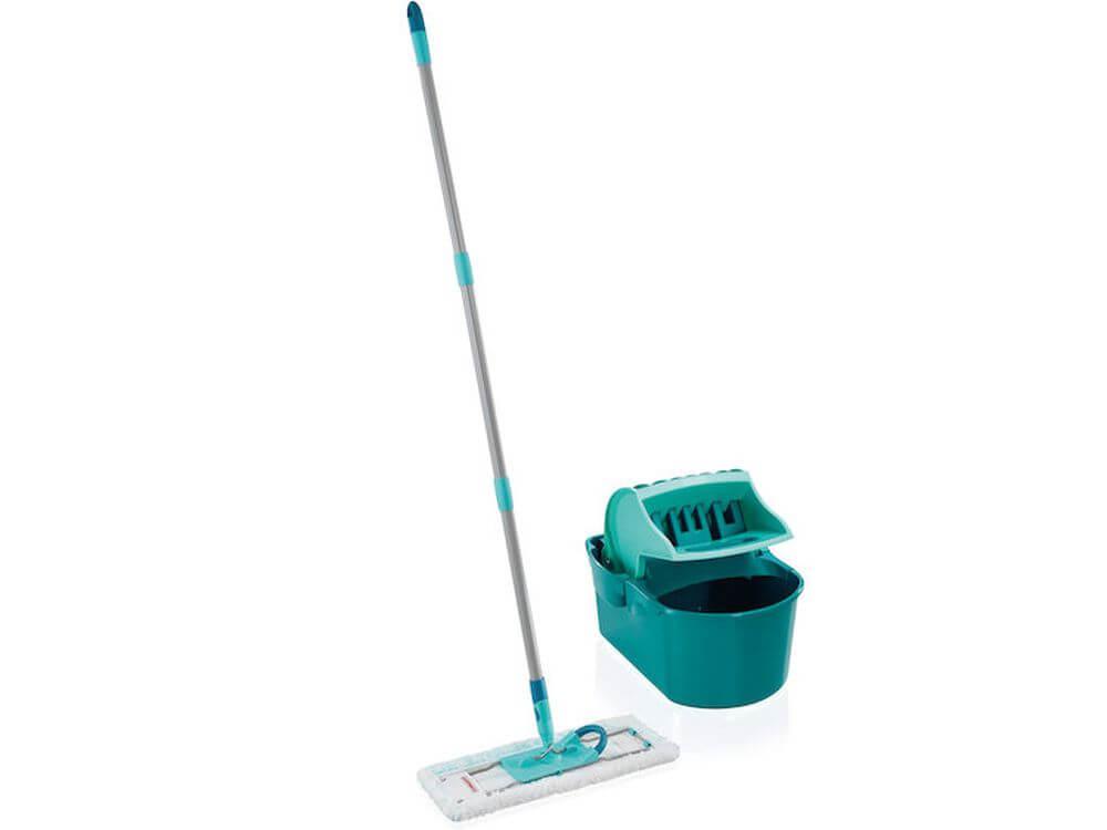 Leifheit Compact Floor Wiper With Press Bucket Set - LAUNDRY - Cleaning - Soko and Co
