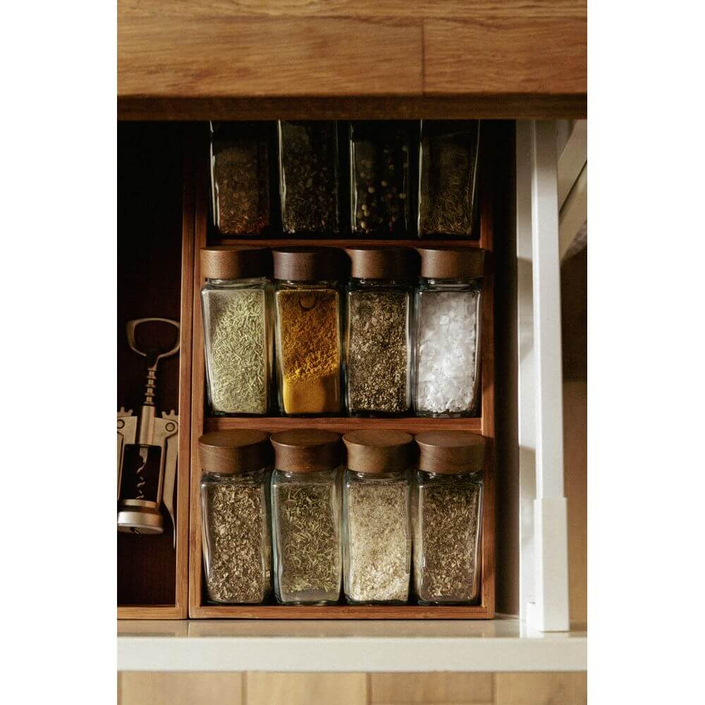 Mera In-Drawer Spice Rack Bamboo Soko Co - Main Image