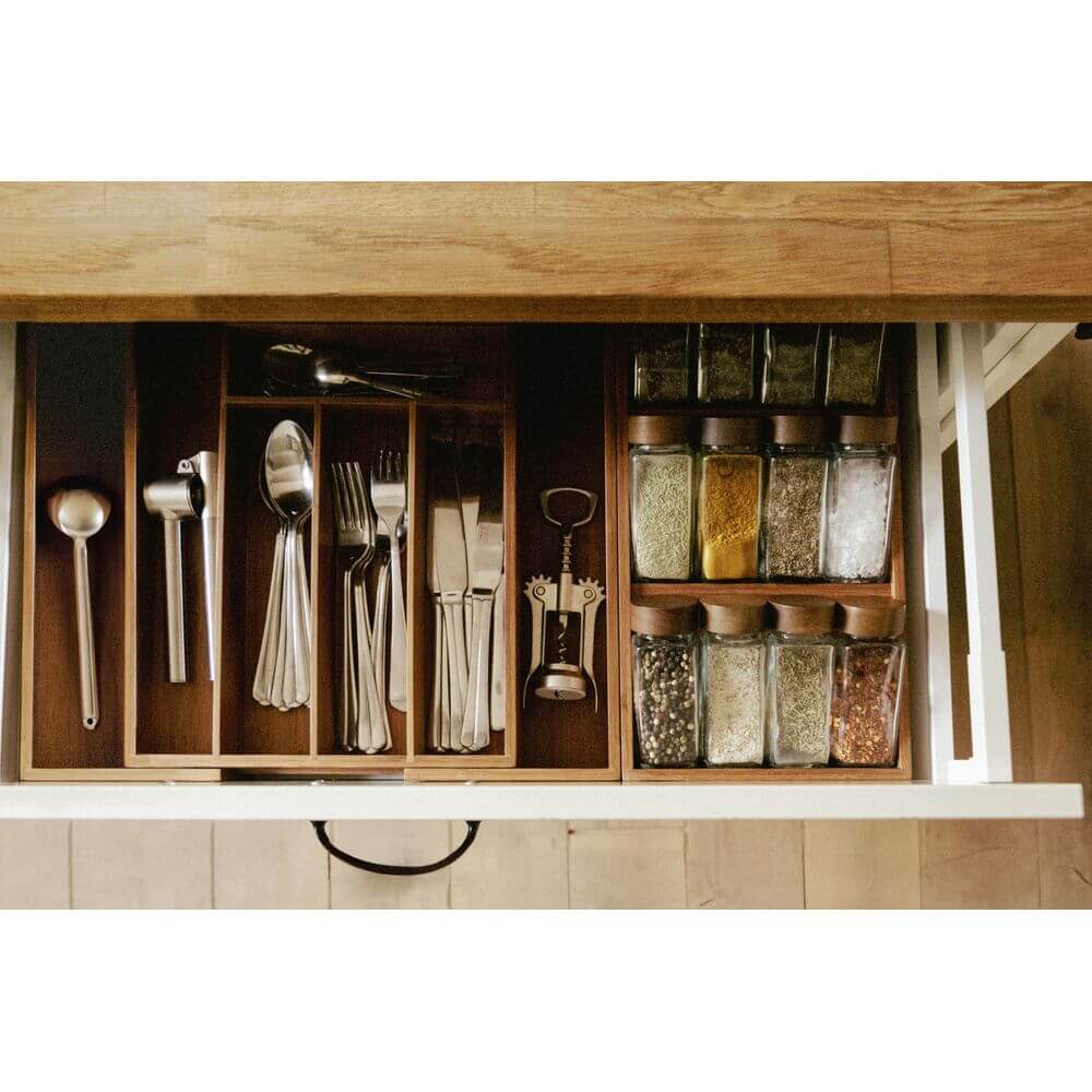Mera In-Drawer Spice Rack Bamboo Soko Co1