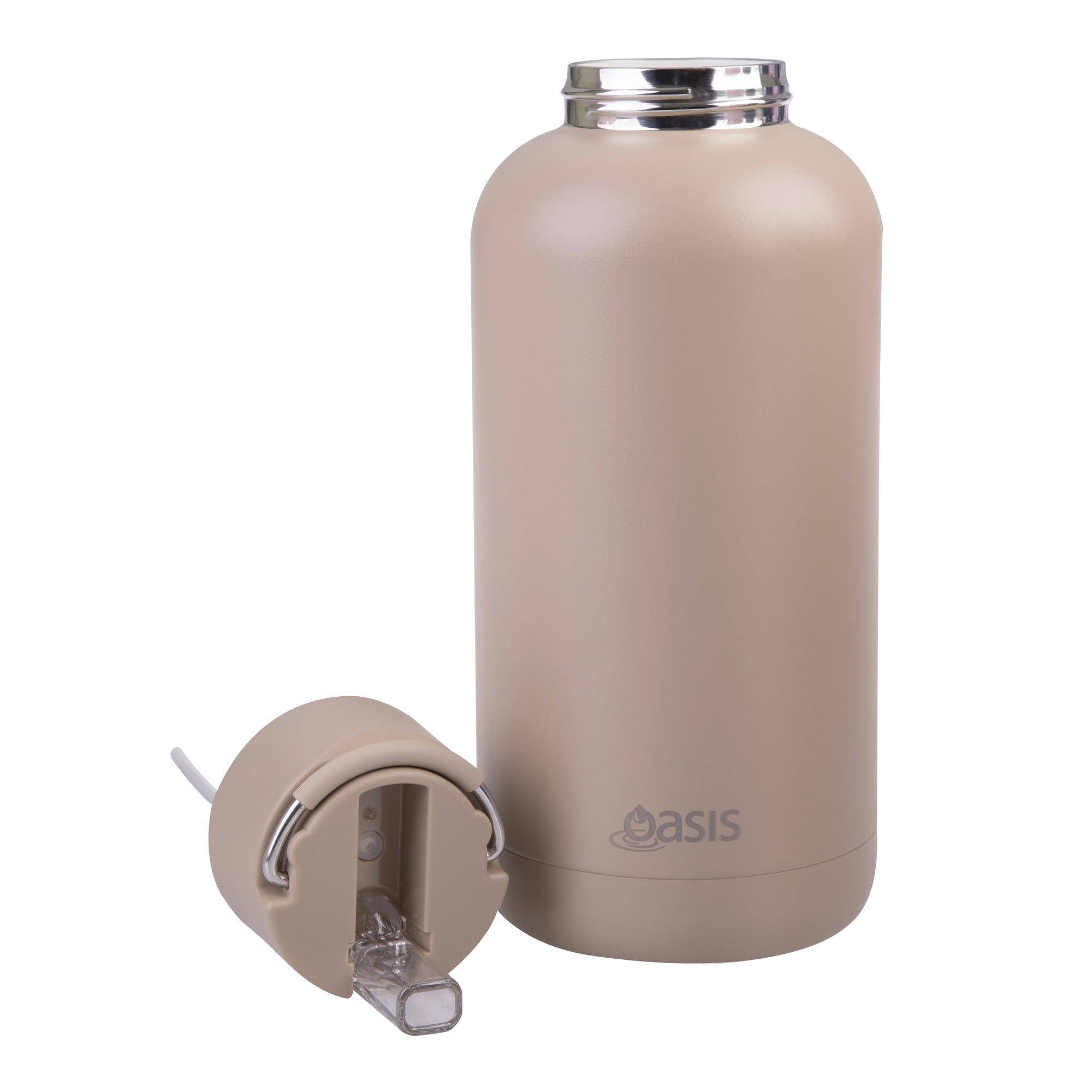 Moda 1.5L Ceramic Lined Insulated Water Bottle Latte - LIFESTYLE - Water Bottles - Soko and Co