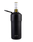 Oasis Double Wall Insulated Adjustable Wine Cooler Black