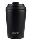Oasis Double Wall Insulated Coffee Cup 360ml Black - LIFESTYLE - Coffee Mugs - Soko and Co